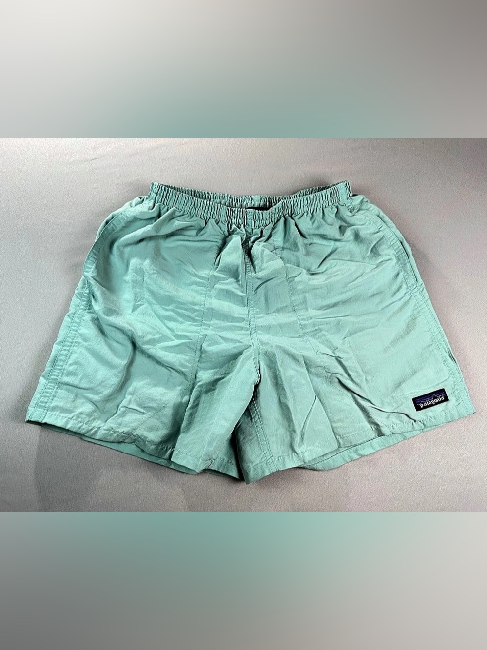Patagonia Baggies Shorts 5" Swim Trunks Mint Green Size Small